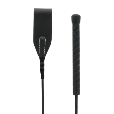 Frusta BDSM 60 cm in PVC e Legno per Dominazione e Sottomissione